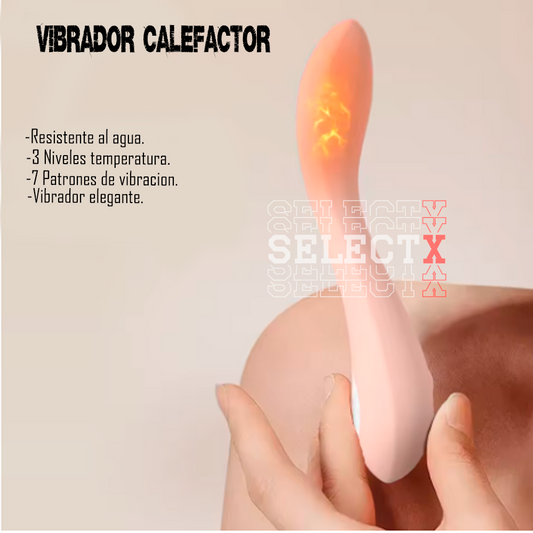 Elegante vibrador calefactor