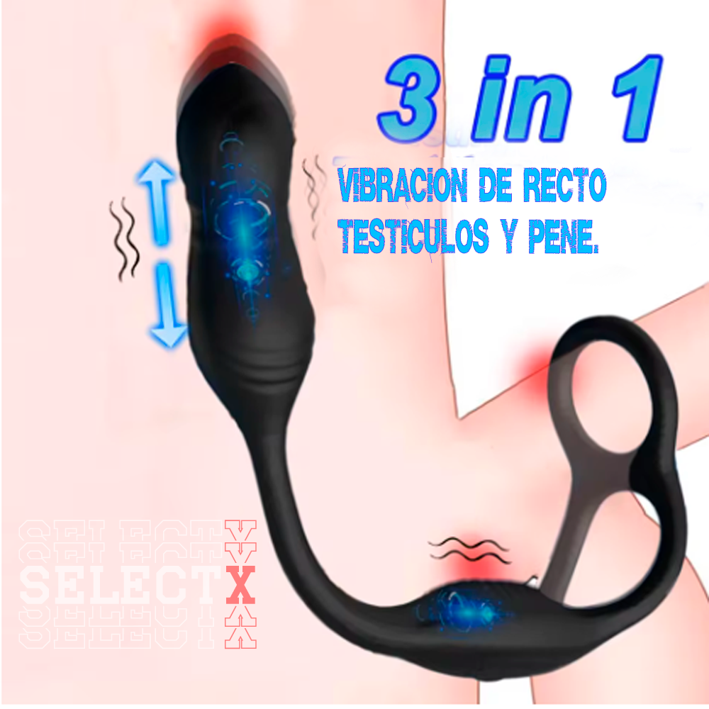 Vibrador 3 en 1