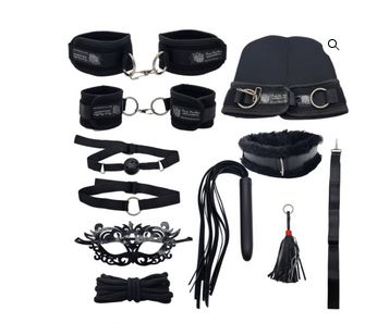 Kit Sexual de bondage suave 10pzs