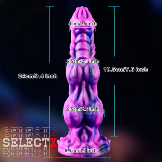 Dildo de silicona tipo Monster 24cm