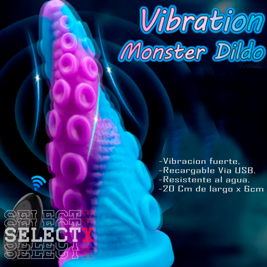 Vibrador Monster 20cm x 6.6cm