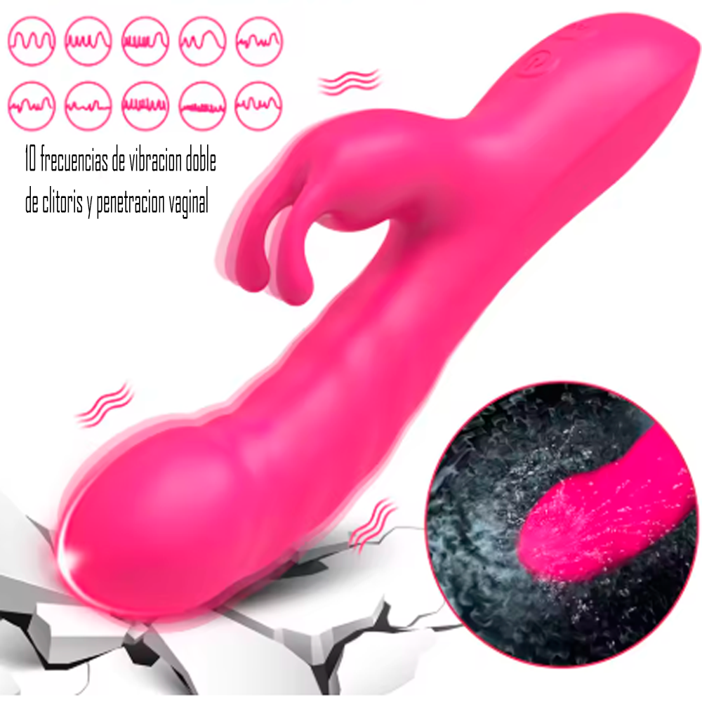 Vibrador conejo