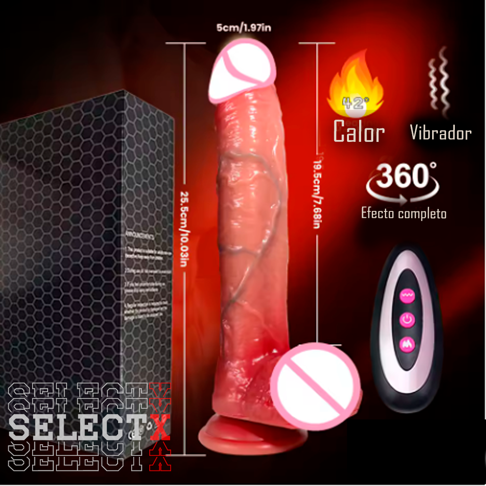 Vibrador con calefaccion