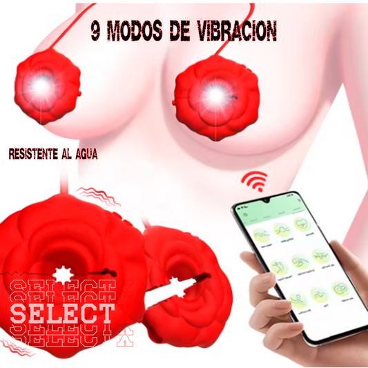 Vibrador con pinzas ajustables