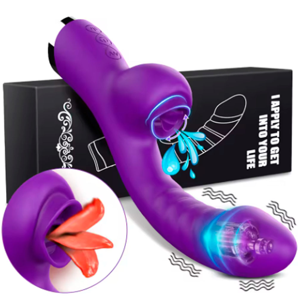 Vibrador 2 en 1