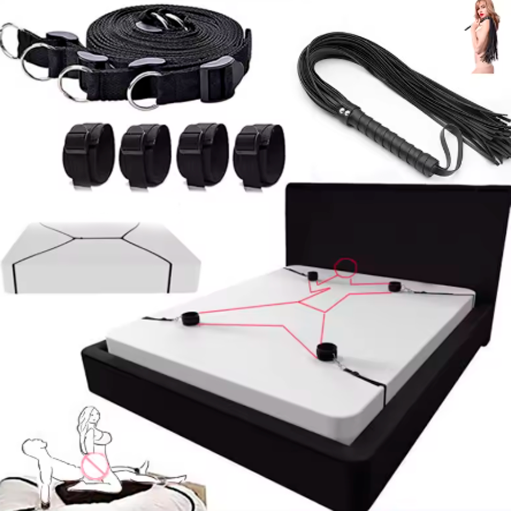 KIT Fetiche de sujeción para cama